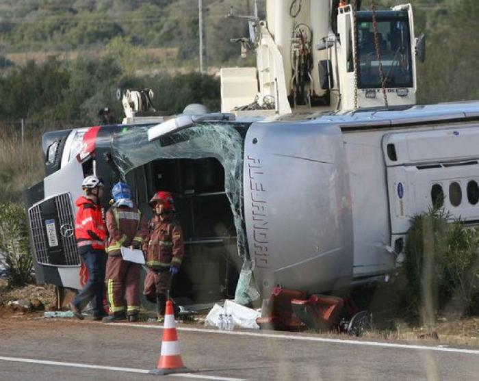 Las 7 claves del accidente de autobús en Tarragona