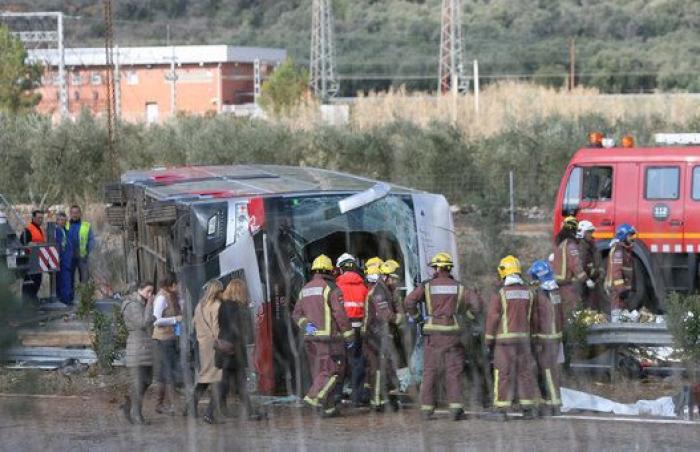 Identificadas las víctimas del accidente en Freginals, la mayoría italianas