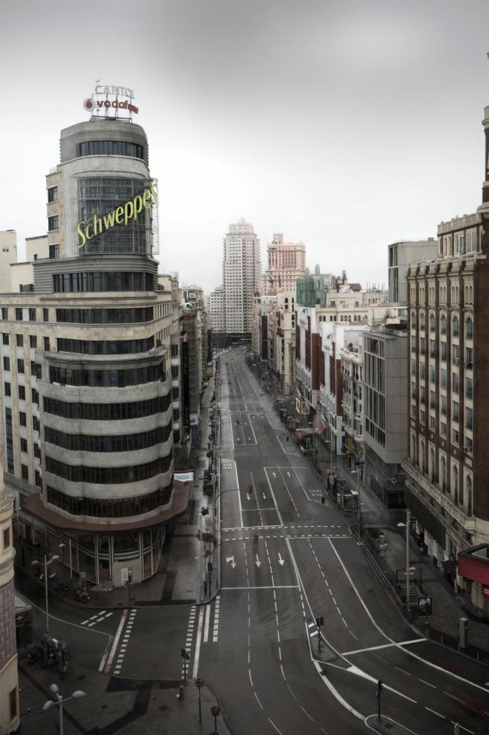 Por qué no deberías creerte las fotos de Madrid vacío que te están llegando por WhatsApp