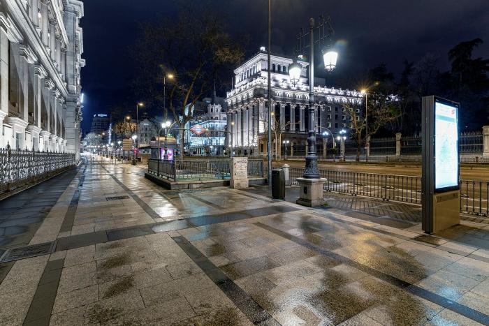 Estas fotos de Madrid vacío durante la cuarentena SÍ te las puedes creer