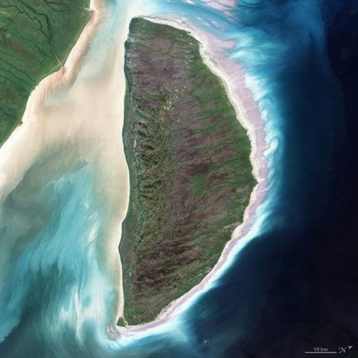 El alfabeto sobre la Tierra: las imágenes de los satélites de la NASA (FOTOS)