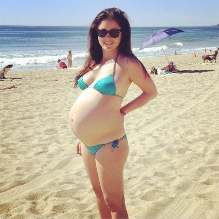 La respuesta de Malena Costa a un comentario por una foto en bikini: "Se le han caído con los bebés"