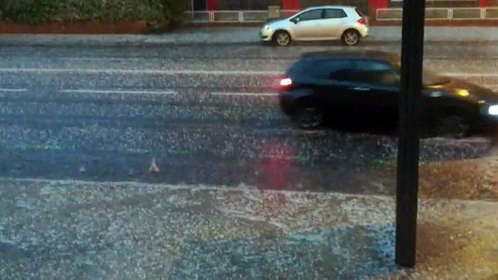Las imágenes de la tormenta en Madrid