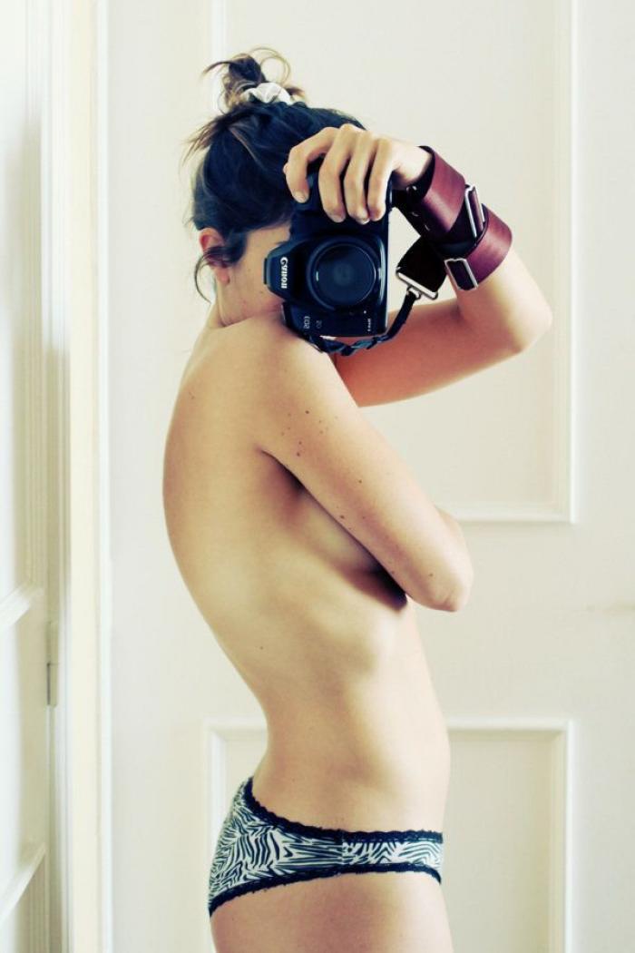 Sophie Starzenski, la mujer que se fotografió todos los meses en la misma posición durante su embarazo