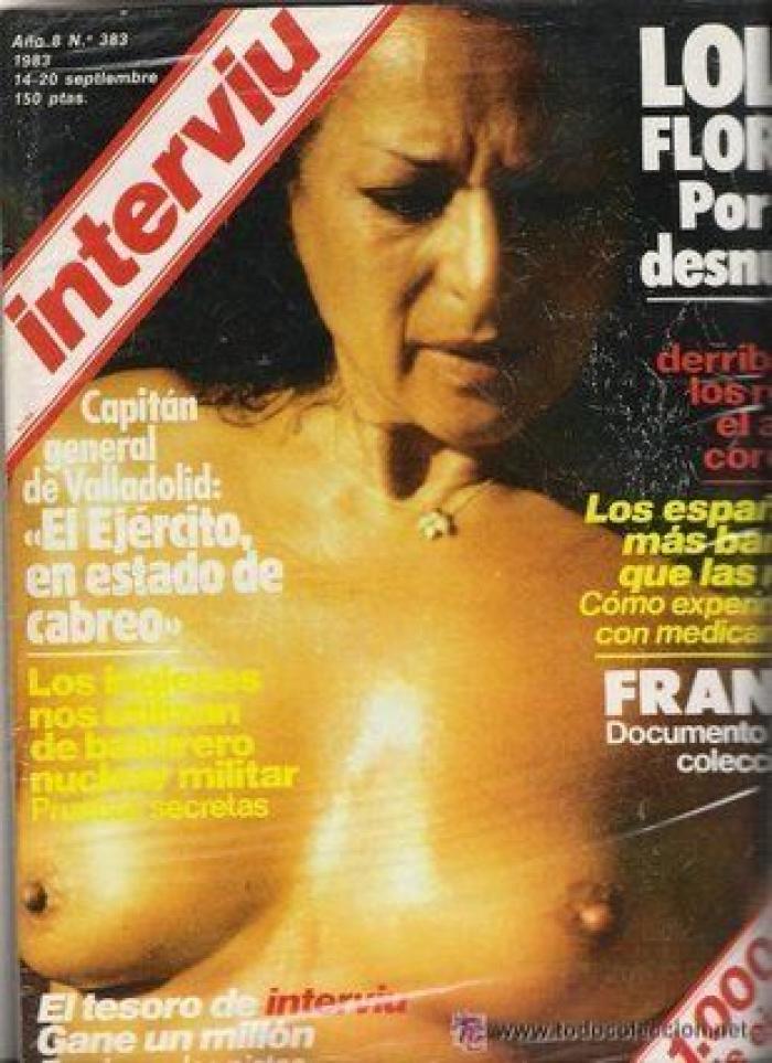 Chenoa posa desnuda en 'Interviú' para celebrar los 40 años de la revista