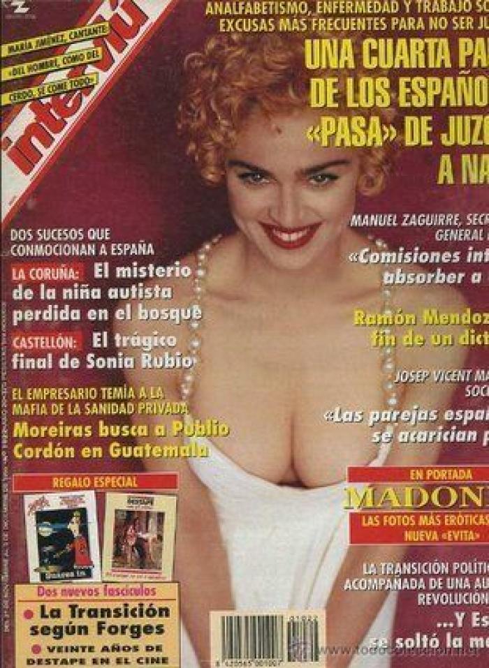 Chenoa posa desnuda en 'Interviú' para celebrar los 40 años de la revista