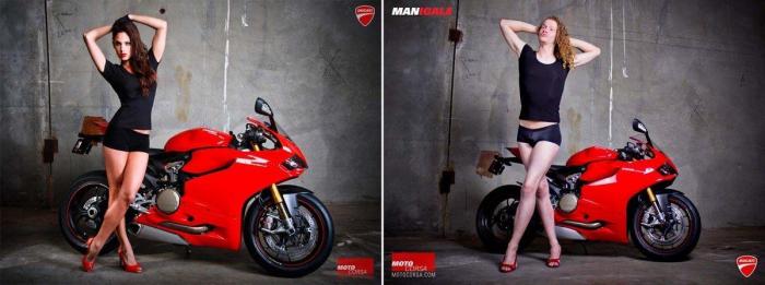Serie MANigale, de Motocorsa: ¿Y si los anuncios de motos los protagonizasen hombres? (FOTOS)