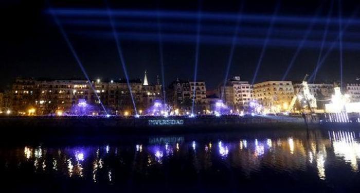 Luces y música en San Sebastián para arrancar la Capitalidad de la convivencia