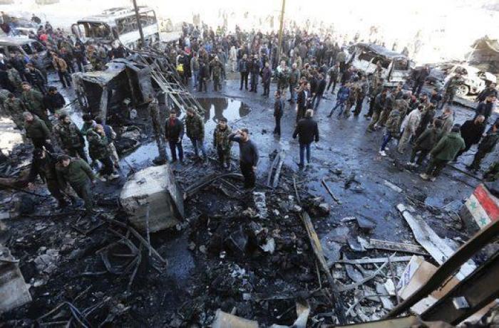 Al menos 58 los muertos en varias explosiones en una zona chií al sureste de Damasco