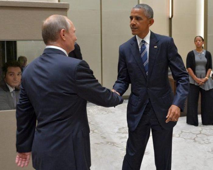 El 'buen rollo' entre Putin y Obama, reflejado en sus caras en el G20