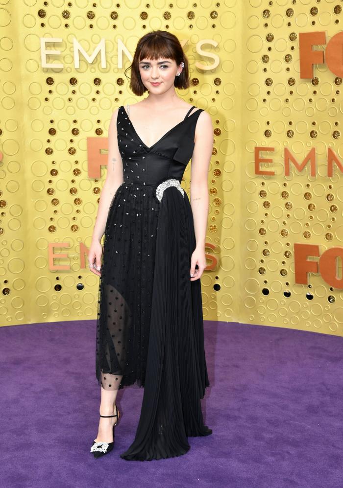 El momentazo entre Sophie Turner (Sansa) y Kit Harington (Jon Nieve) en los Premios Emmy 2019