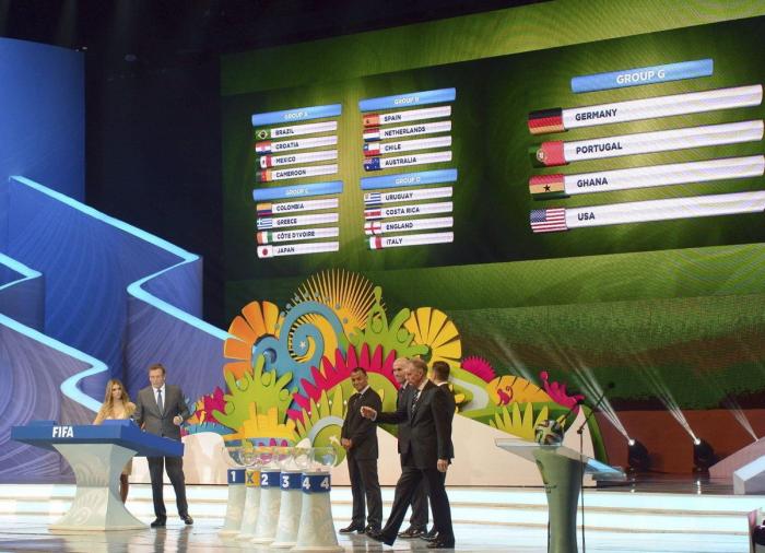 Sorteo Mundial 2014: España conoce sus rivales para el campeonato del mundo de Brasil