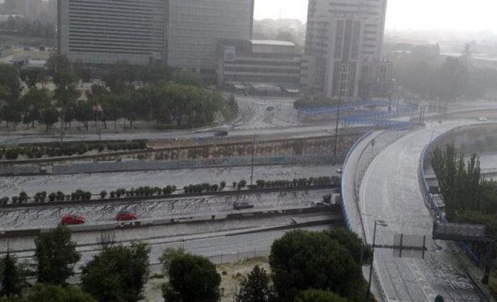 El granizo, protagonista del temporal que cruza España (FOTOS, VÍDEO)