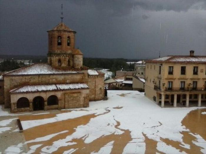 El granizo, protagonista del temporal que cruza España (FOTOS, VÍDEO)