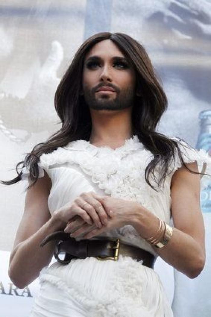 Conchita Wurst inaugura las Fiestas del Orgullo Gay 2014 en Madrid (FOTOS)