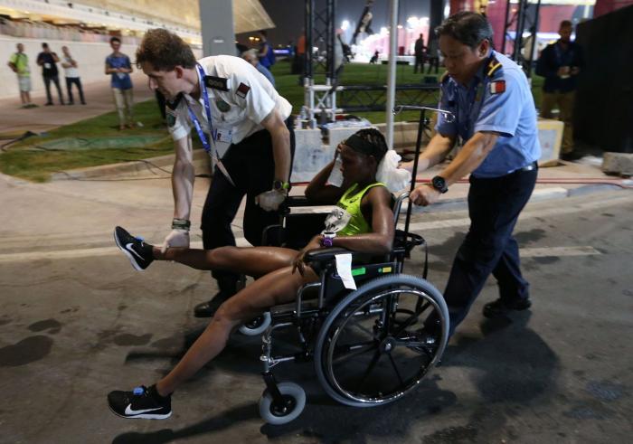 La maratón del Mundial de Atletismo de Doha termina con el peor tiempo de la historia por el calor