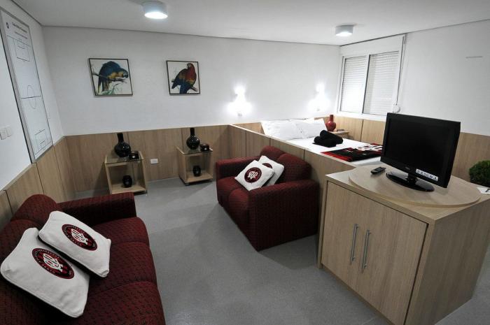 Mira cómo son las habitaciones que tendrá La Roja en Brasil (FOTOS)
