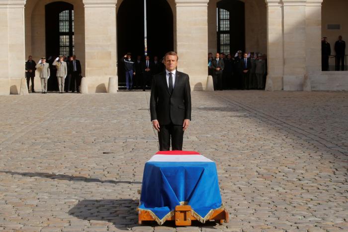 Francia despide con los máximos honores a Jacques Chirac