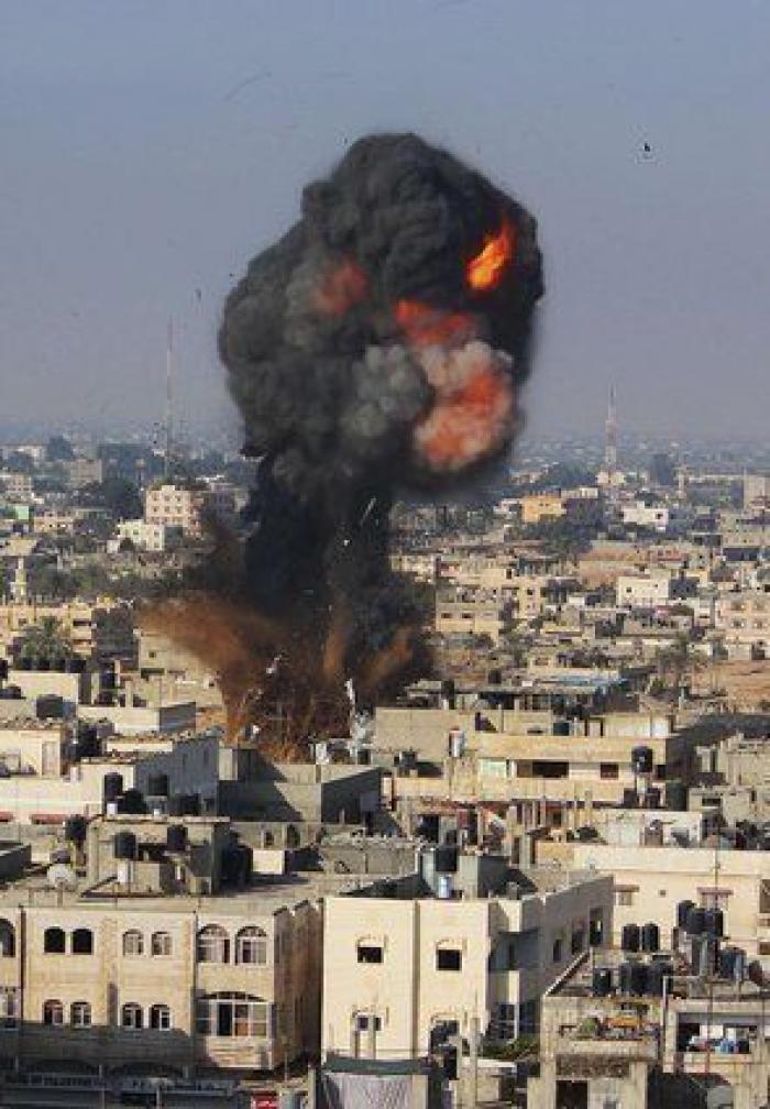 Bombardeos en Gaza: 