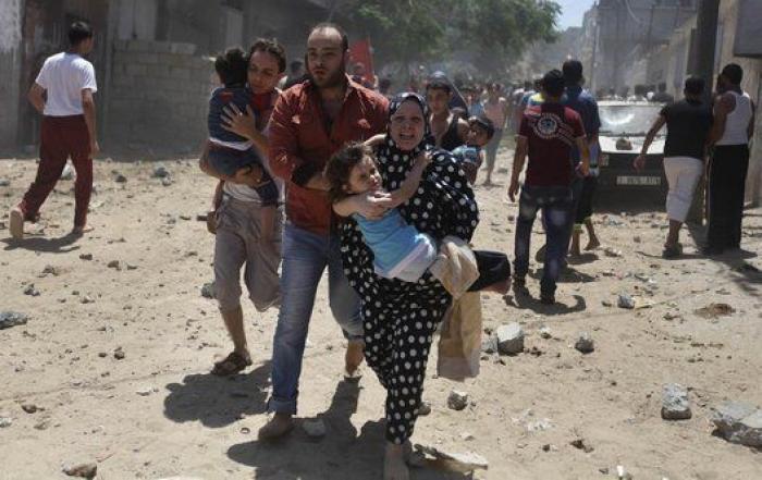 Bombardeos en Gaza: 