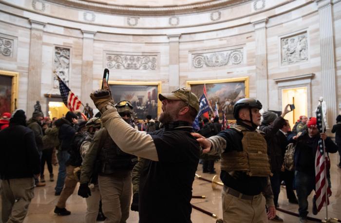Trump compara el asalto al Capitolio con las protestas de Black Lives Matter