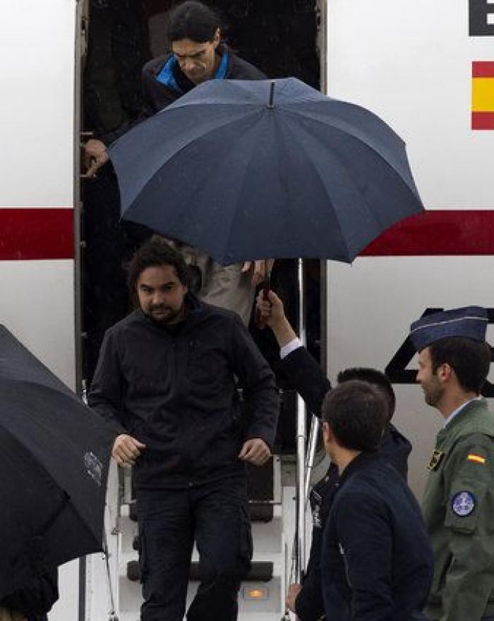 Llegan a España los tres periodistas españoles liberados en Siria