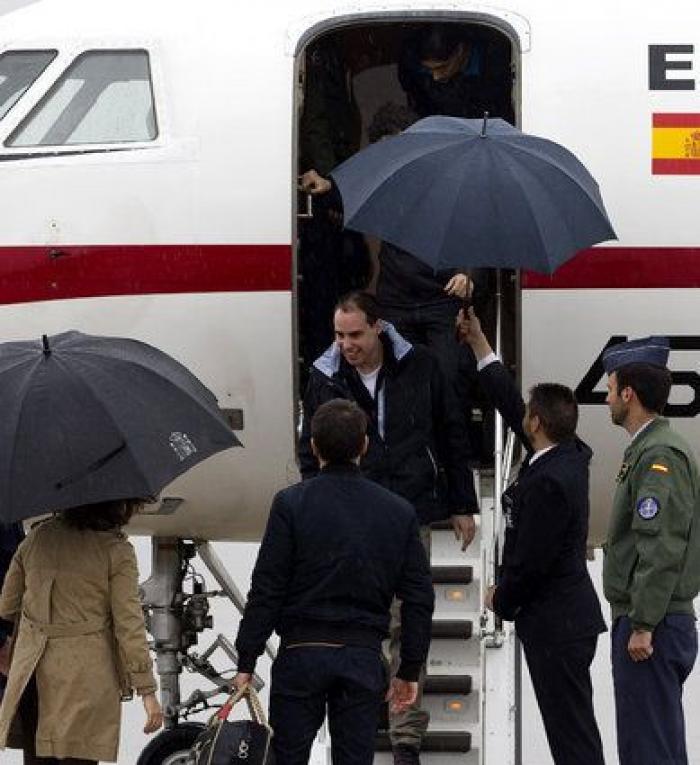 Llegan a España los tres periodistas españoles liberados en Siria