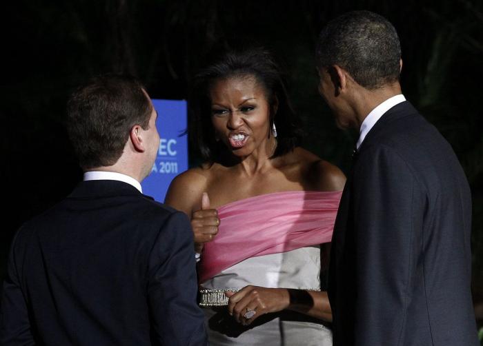 Internet aplaude la foto de Michelle Obama con su pelo natural