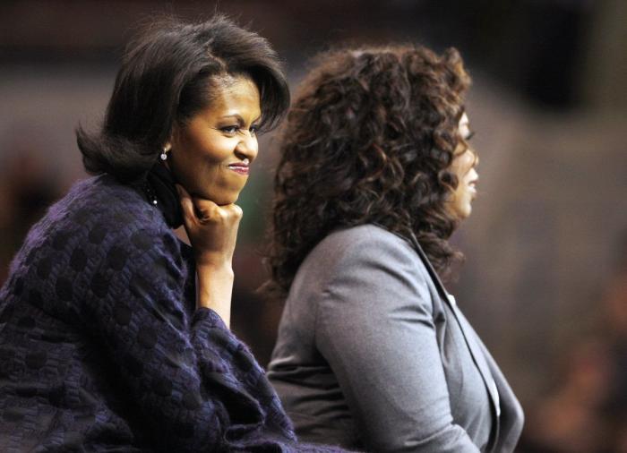 Michelle Obama lanza un contundente mensaje con el collar que llevó en la Convención Demócrata