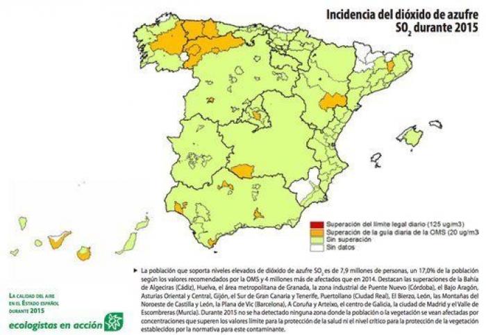 Pese a la pandemia, España sigue respirando aire contaminado