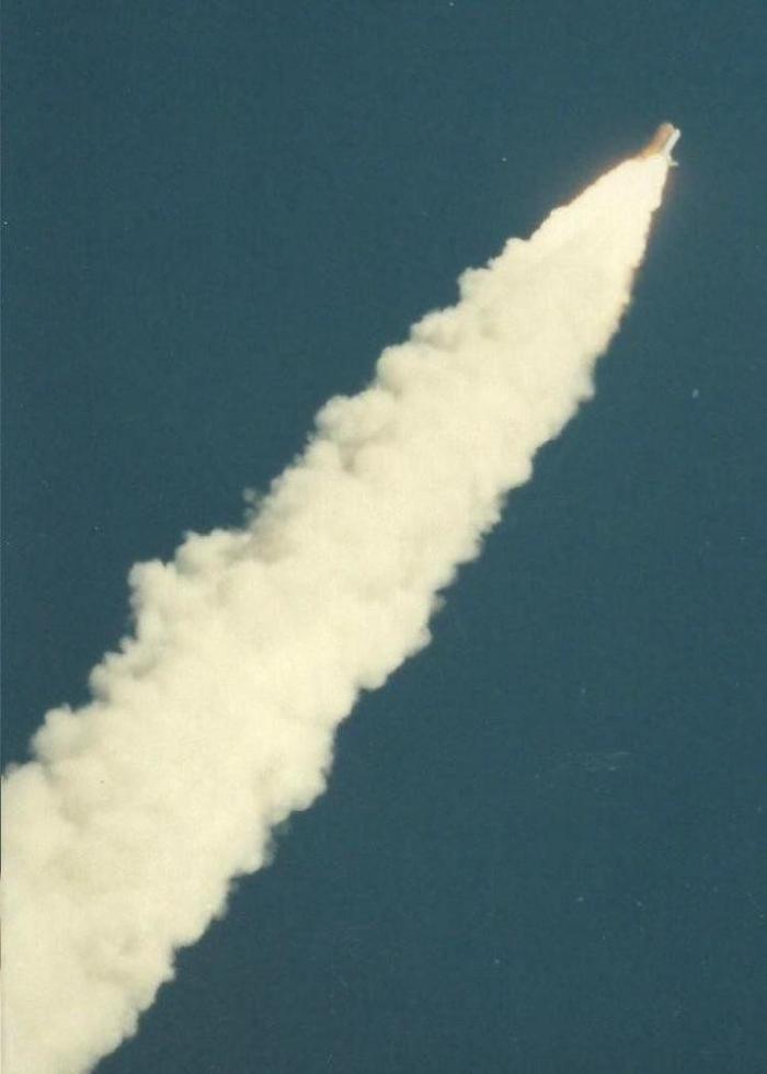 Aparecen imágenes nunca vistas de la tragedia del Challenger (FOTOS)