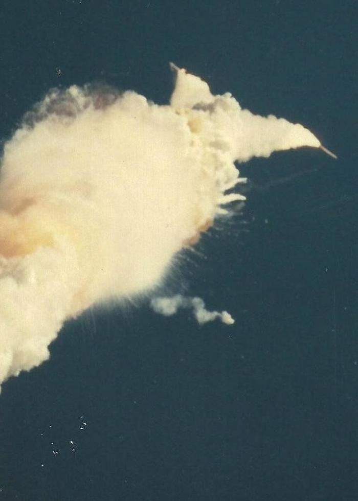 Aparecen imágenes nunca vistas de la tragedia del Challenger (FOTOS)