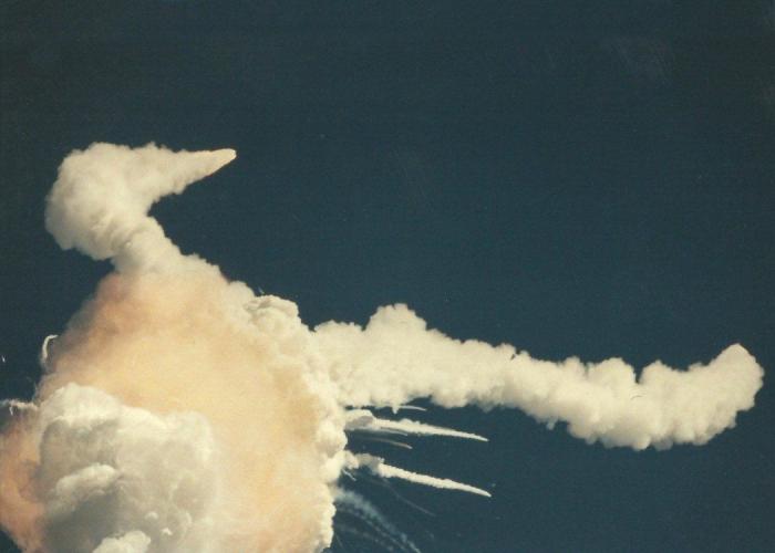 Aparecen imágenes nunca vistas de la tragedia del Challenger (FOTOS)