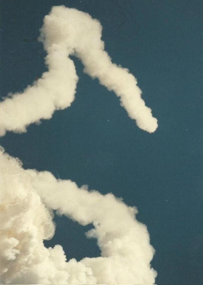 Aparecen imágenes nunca vistas de la tragedia del Challenger (FOTOS)