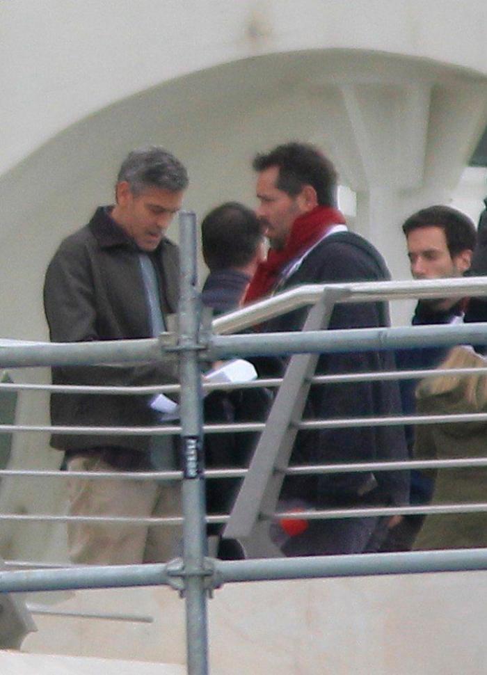 George Clooney ya rueda en Valencia entre edificios de Calatrava (FOTOS)
