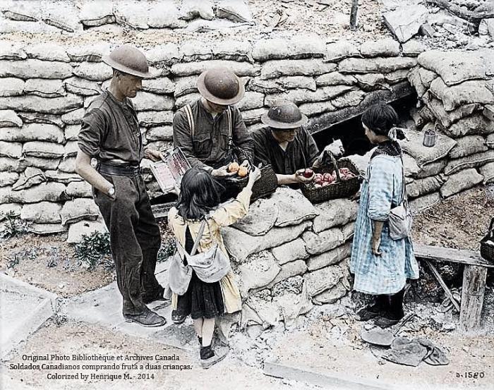 La Primera Guerra Mundial, a todo color (FOTOS)