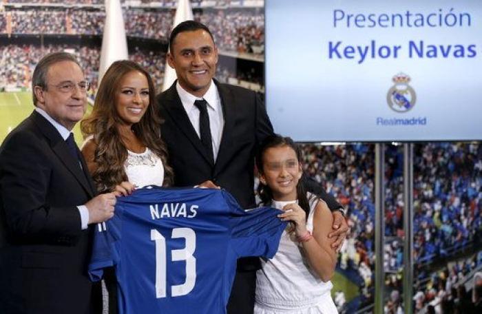 Keylor Navas, presentado como nuevo portero del Real Madrid (FOTOS)