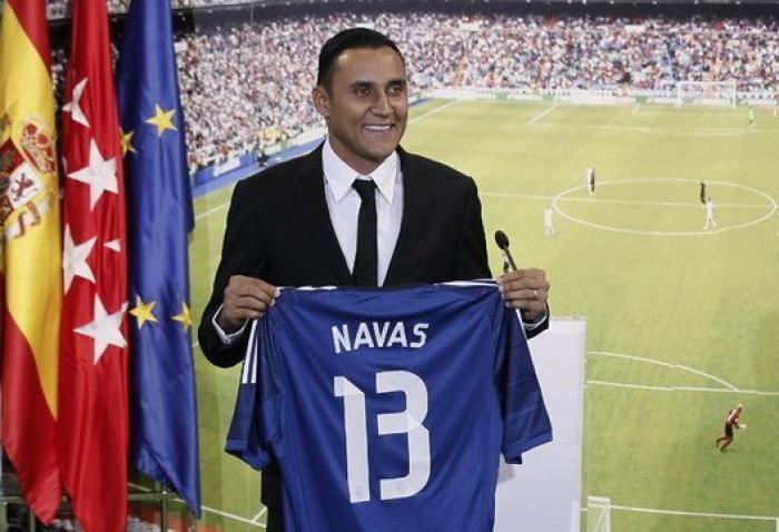 Keylor Navas, presentado como nuevo portero del Real Madrid (FOTOS)