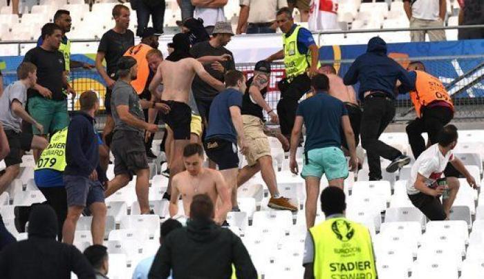 La UEFA investiga a Rusia por los incidentes en Marsella