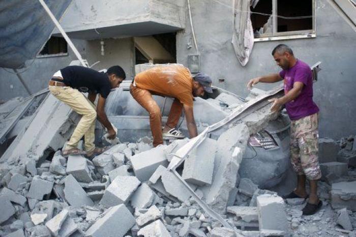 Tres palestinos muertos, dos de ellos menores, en los ataques de madrugada en Gaza (FOTOS)