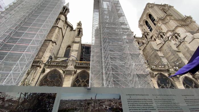 Así está Notre Dame dos años después del incendio