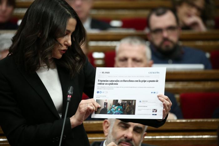 Revuelo en Twitter por lo que ha hecho Arrimadas en un acto en Andalucía: no es la primera vez que pasa
