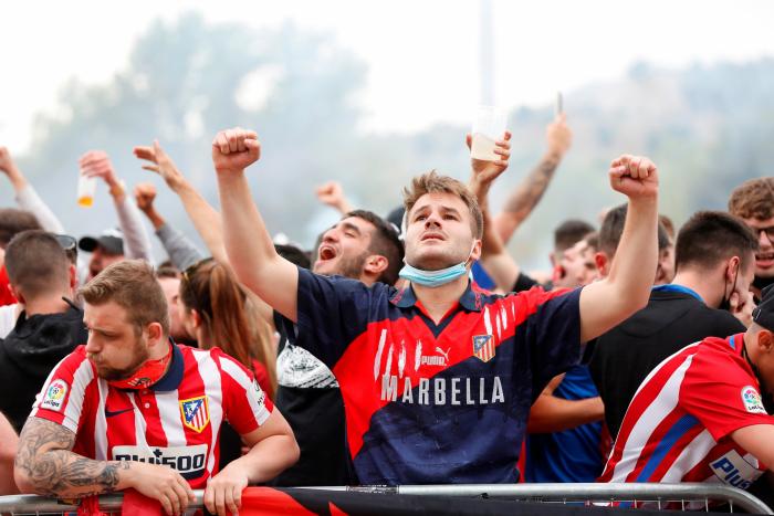 El Atlético de Madrid se corona campeón de liga