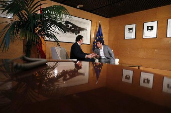 Rivera avisa a Rajoy de que no apoyará un Gobierno sin regeneración