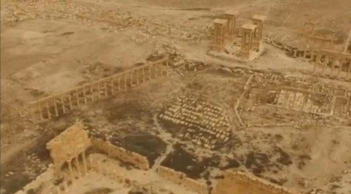 7 fotos que muestran el estado de Palmira antes y después del Daesh
