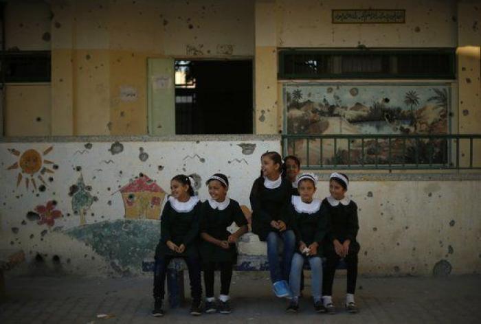 Unos 240.000 niños vuelven al cole en Gaza (FOTOS)