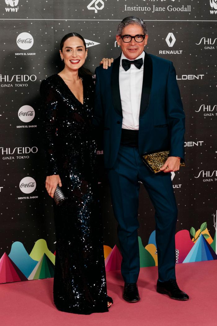 El tierno momento entre Aitana y Miguel Bernardeau en 'Los 40 Music Awards'