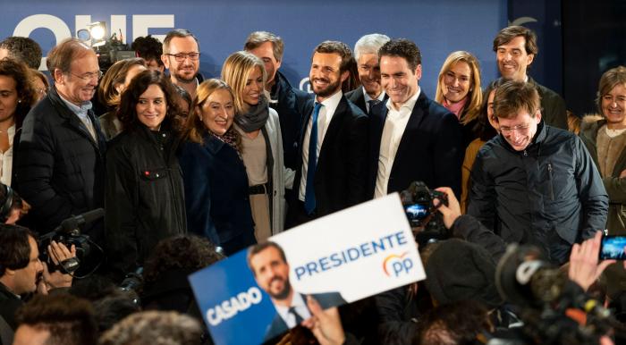 Resultados del 10-N: PSOE 120, PP 88, Vox 52, Podemos 35, Cs 10 y Más País 3
