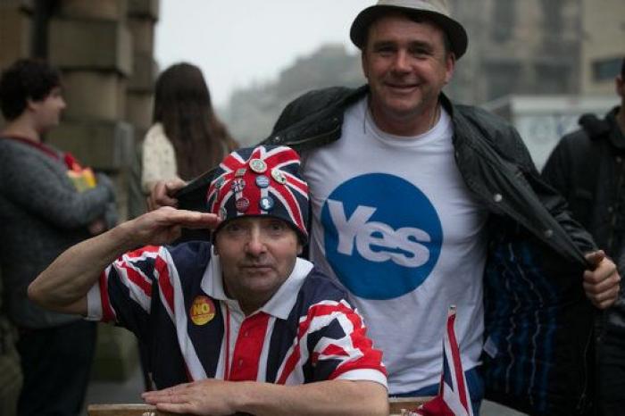 La victoria y la derrota en Escocia, en imágenes (FOTOS)