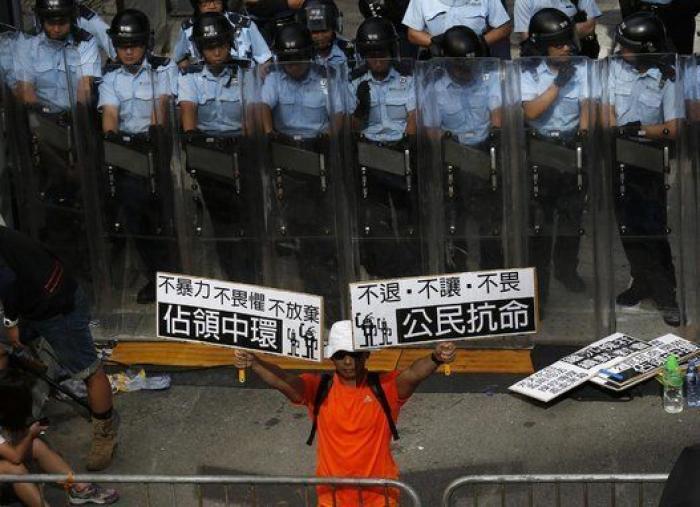'Occupy Central' en Hong Kong: Miles de personas protestan en la calle contra el Gobierno chino (FOTOS)